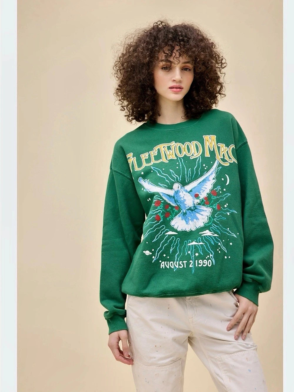 Daydreamer Fleetwood Mac 1990 Dove Sweatshirt